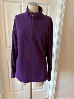 Champion purple long sleeve jacket